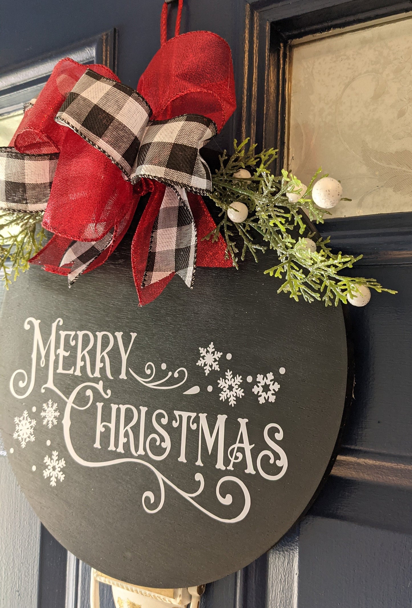 Christmas Door Decor |Merry Christmas Porch Sign |Merry Christmas Door Hanger |Christmas door hanger |Merry Christmas Wreath |Housewarming