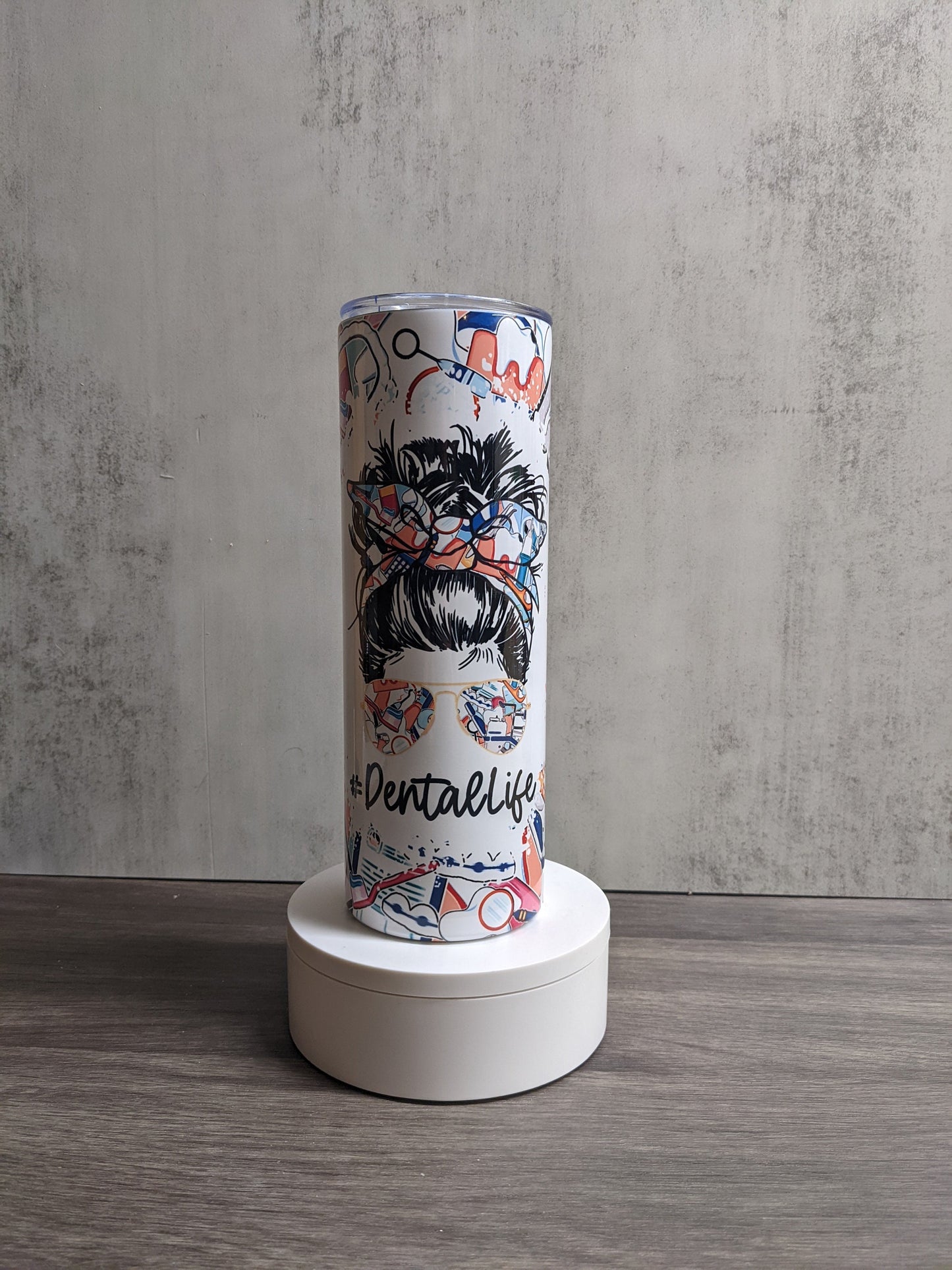 Dental Assistant 20oz skinny tumbler,Dental Assistant Tumbler, Dental Assistant Gift, 20oz Dental Tumbler, Dental Hygienist Tumbler,DA