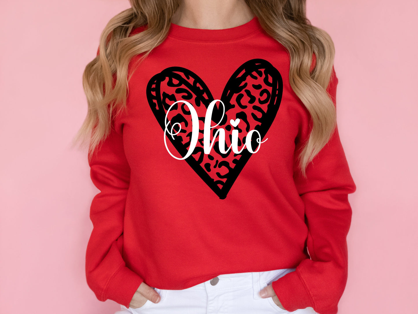 Ohio state sweatshirt, Red sweatshirt, Ohio state football, womans football, football sweater, buckeye sweater, Ohio state apparel