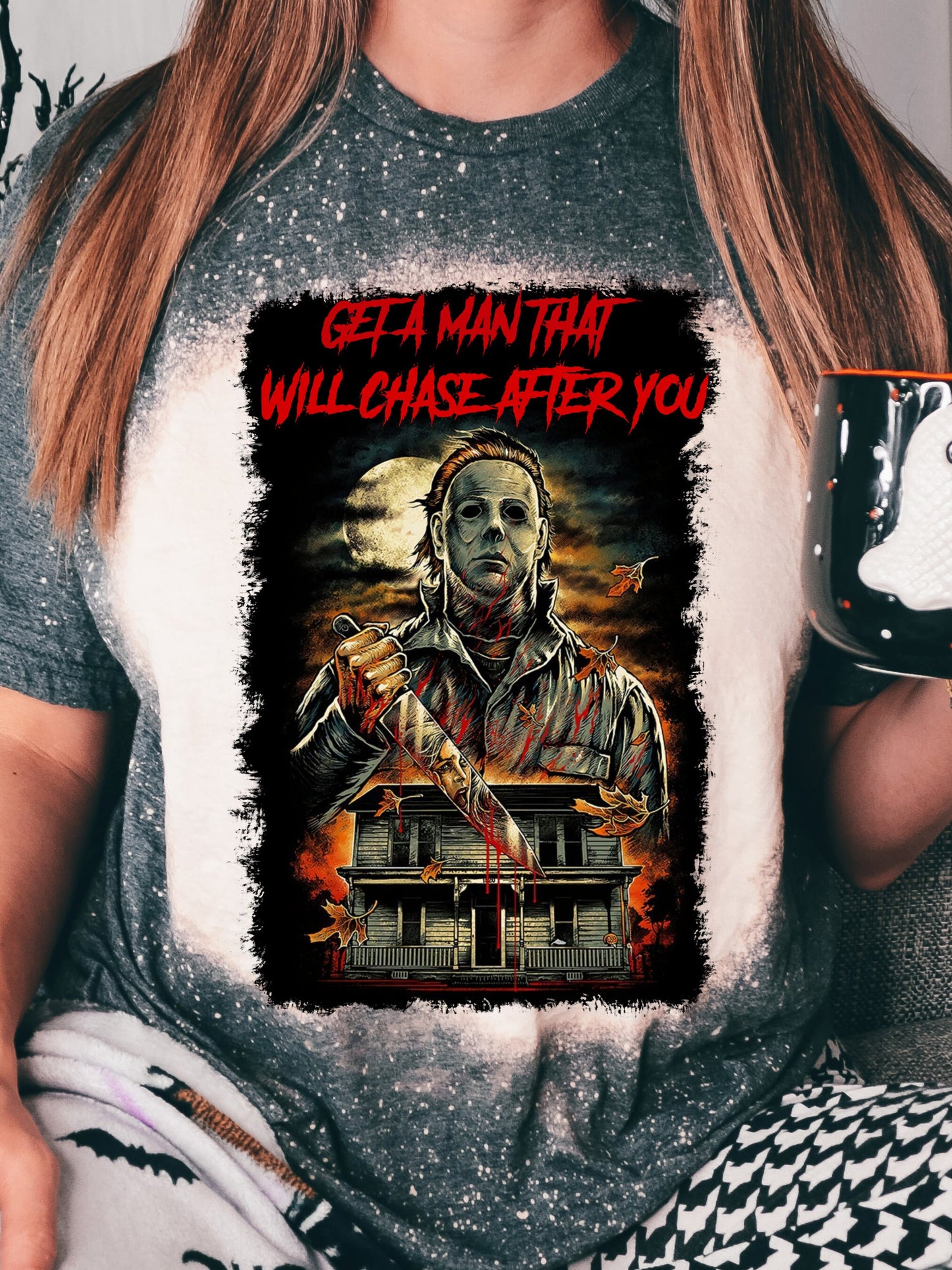 Get A Man That Will Chase After You, Halloween , Michael Myers ,Spooky ,Bleached