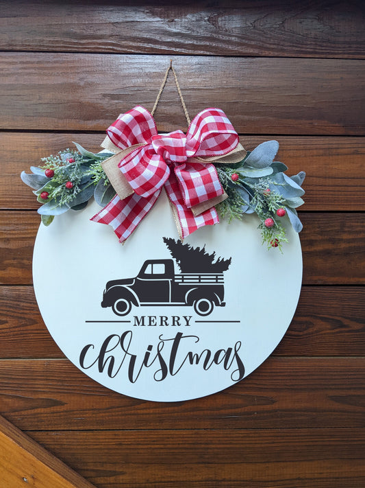 Christmas Front Door Decor, Merry Christmas, Christmas Wreath, Christmas Decor, Christmas Sign, Christmas Door Wreath , Christmas