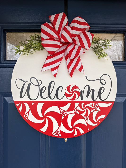Welcome Door Decor, Merry Christmas Porch Sign, Merry Christmas Door Hanger, Christmas door hanger, Merry Christmas Wreath, Housewarming